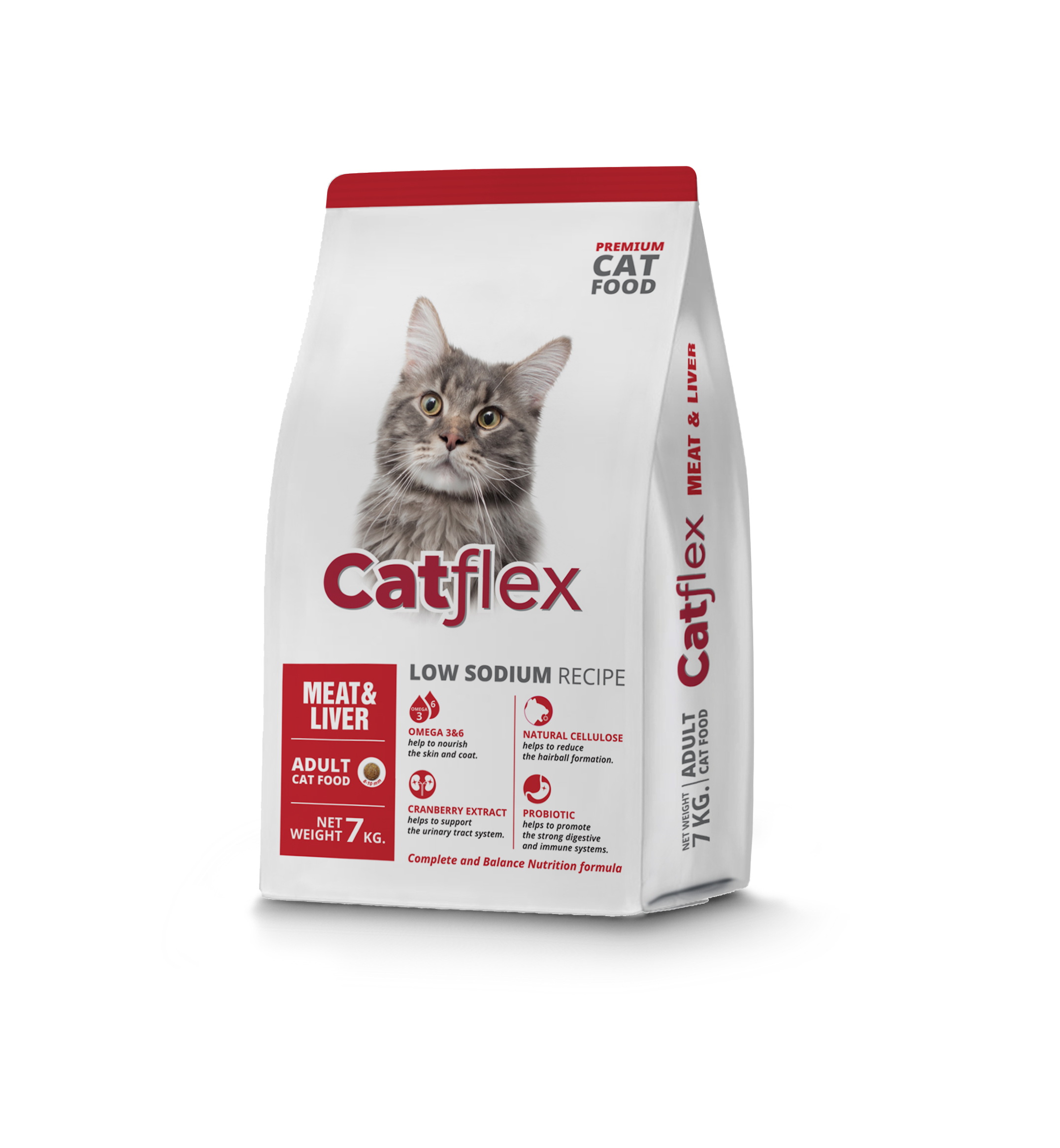 catflex adult cat food meat&liver